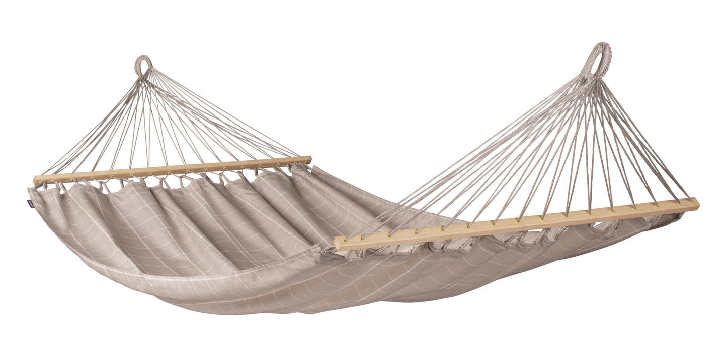 Alisio Almond - Weather-Resistant Double Spreader Bar Hammock