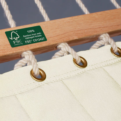 Alabama Vanilla - Padded Kingsize Spreader Bar Hammock