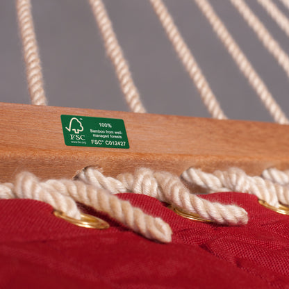 Alabama Red Pepper - Padded Kingsize Spreader Bar Hammock